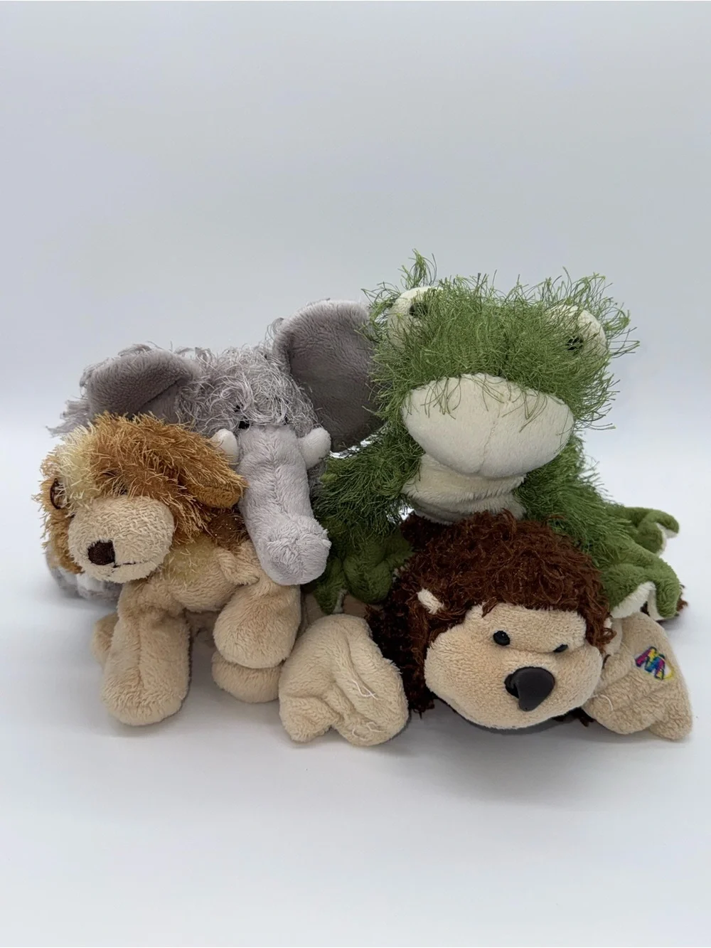 Ganz Webkinz & Lilkinz Plush Stuffed Animals Lot of 4 No Codes Bundle